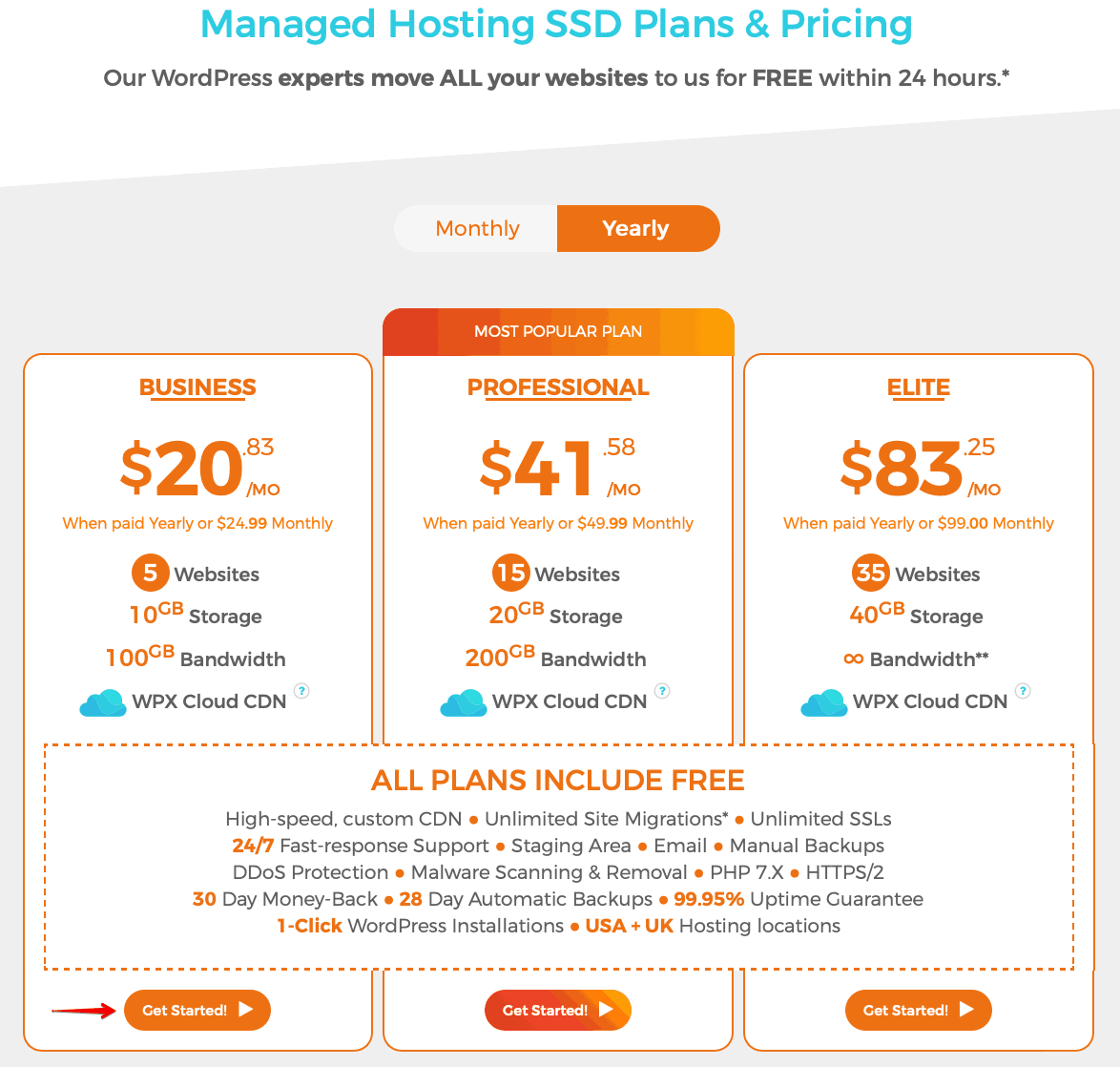 wpx hosting pricing